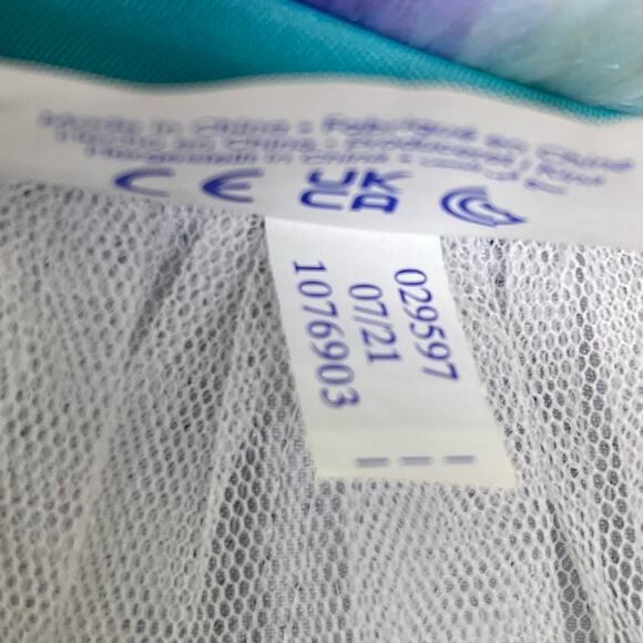 Build A Bear Pastel Swirl Kitty Blue Sequin Dress Music Trolls Wanna Have Fun - Picture 10 of 11